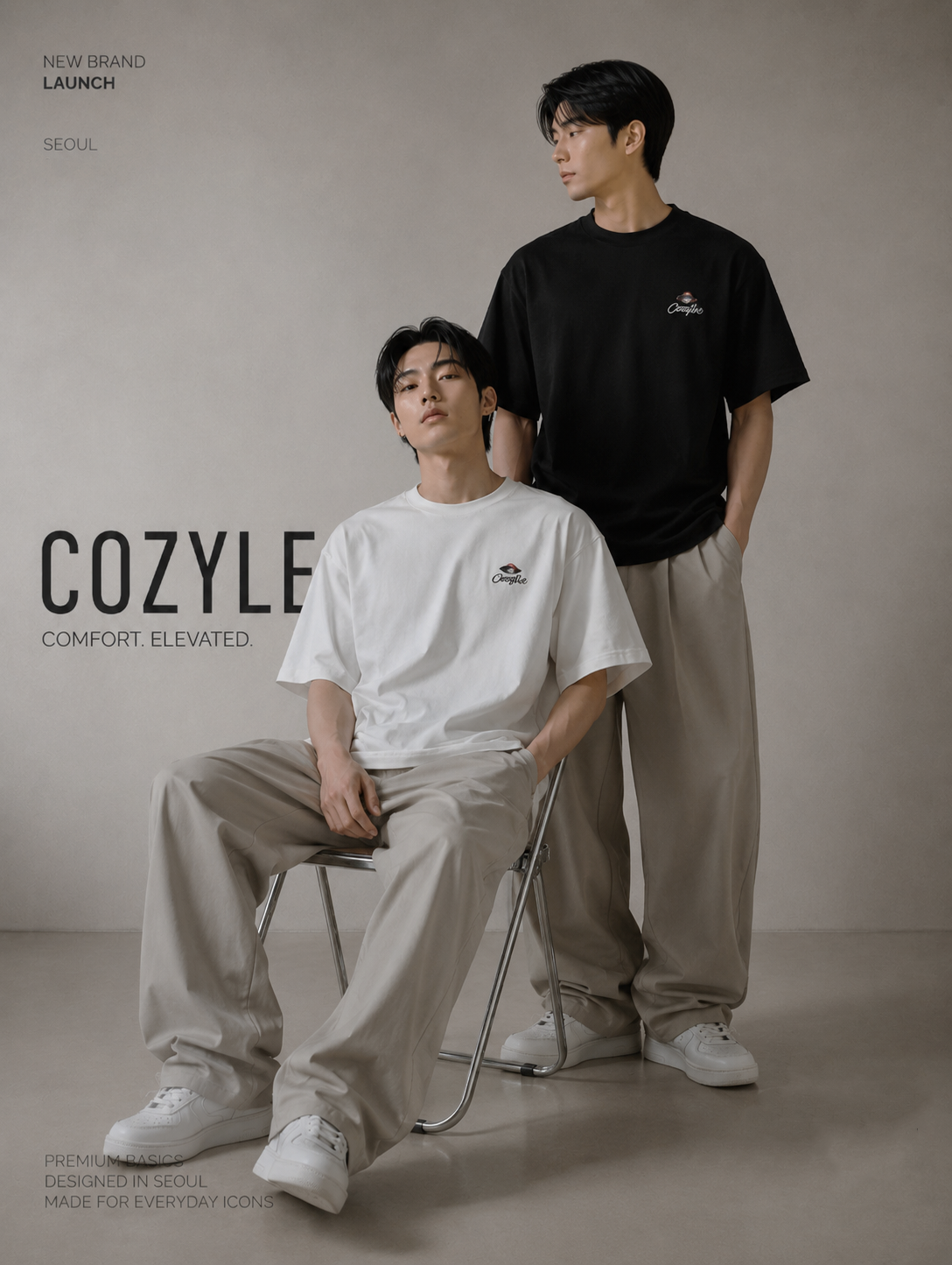 Essential Oversized Tee | O844