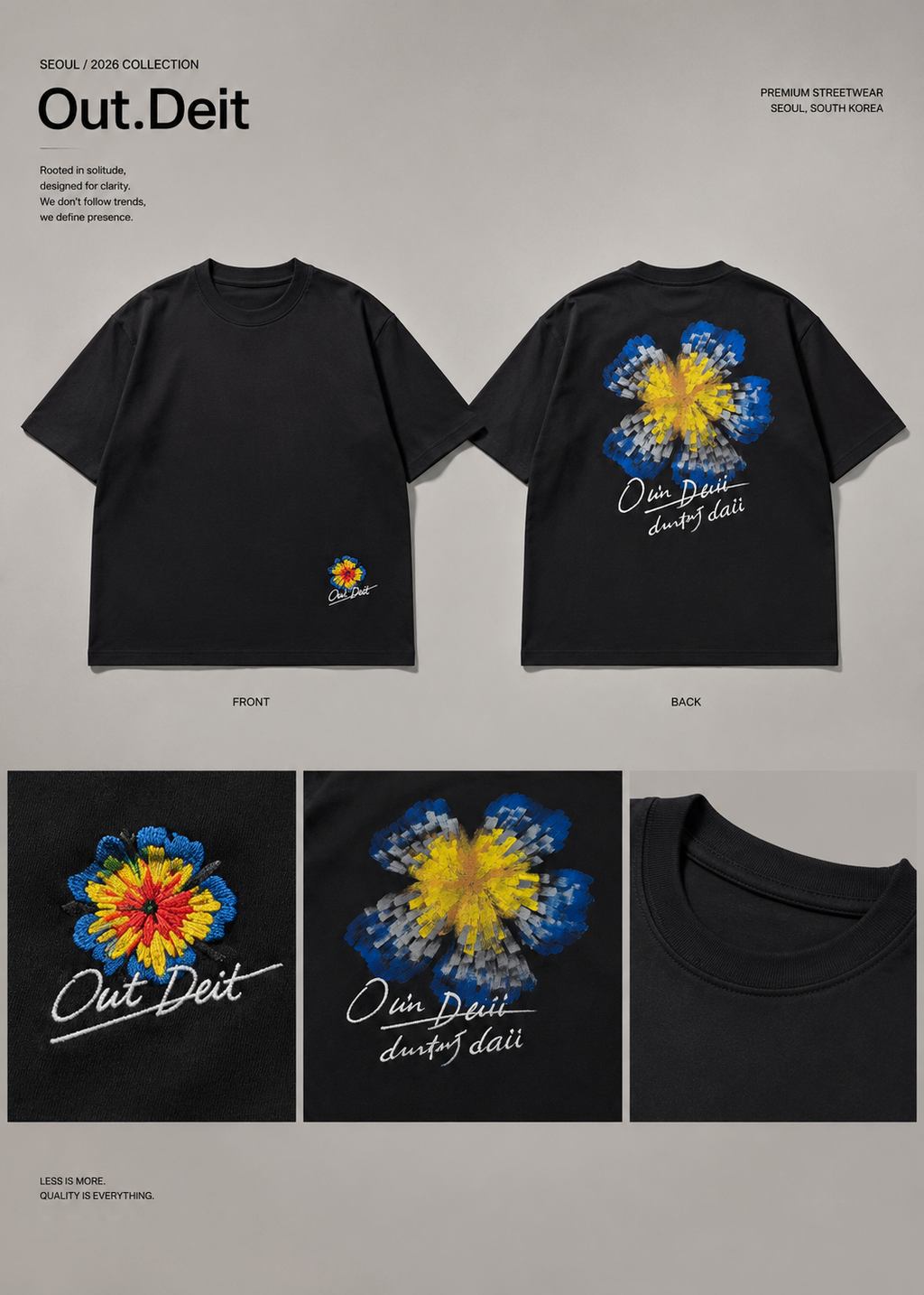 Essential Oversized Tee | O841