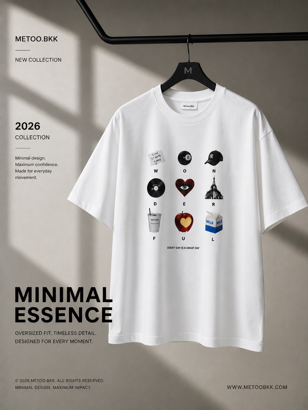 Essential Oversized Tee | O709