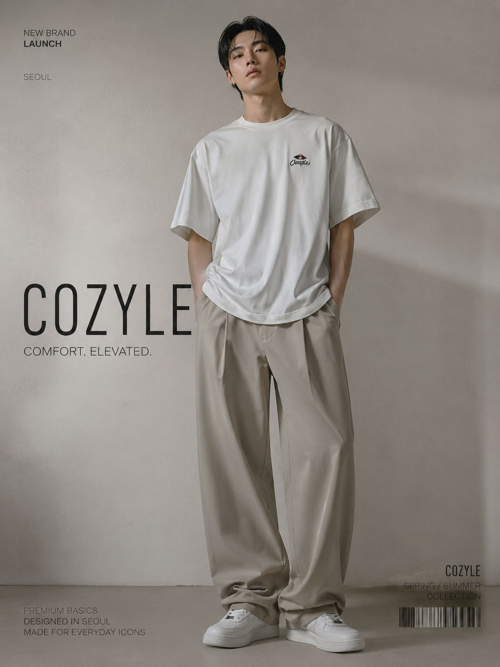 Essential Oversized Tee | O844