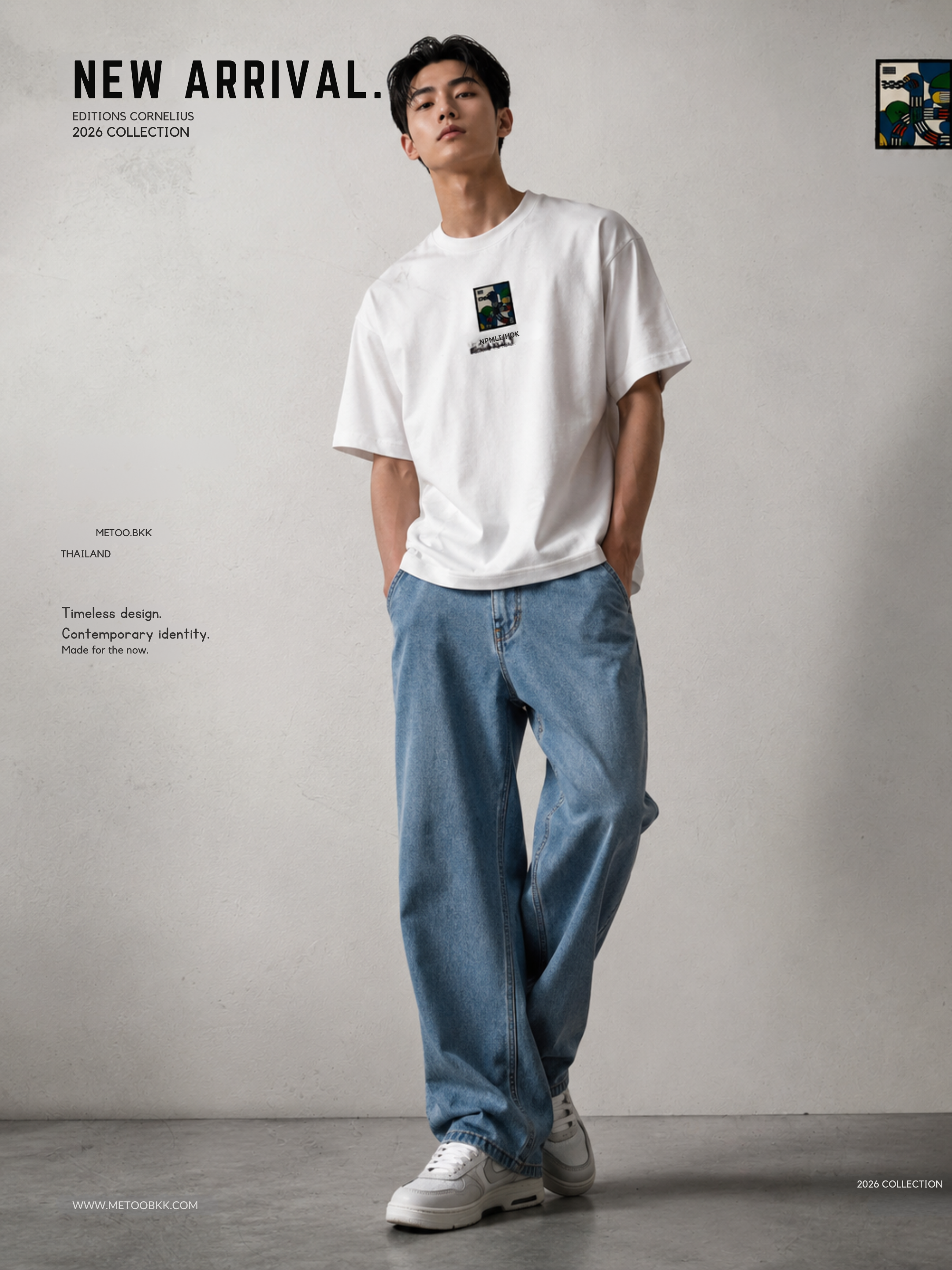 Essential Oversized Tee | O837