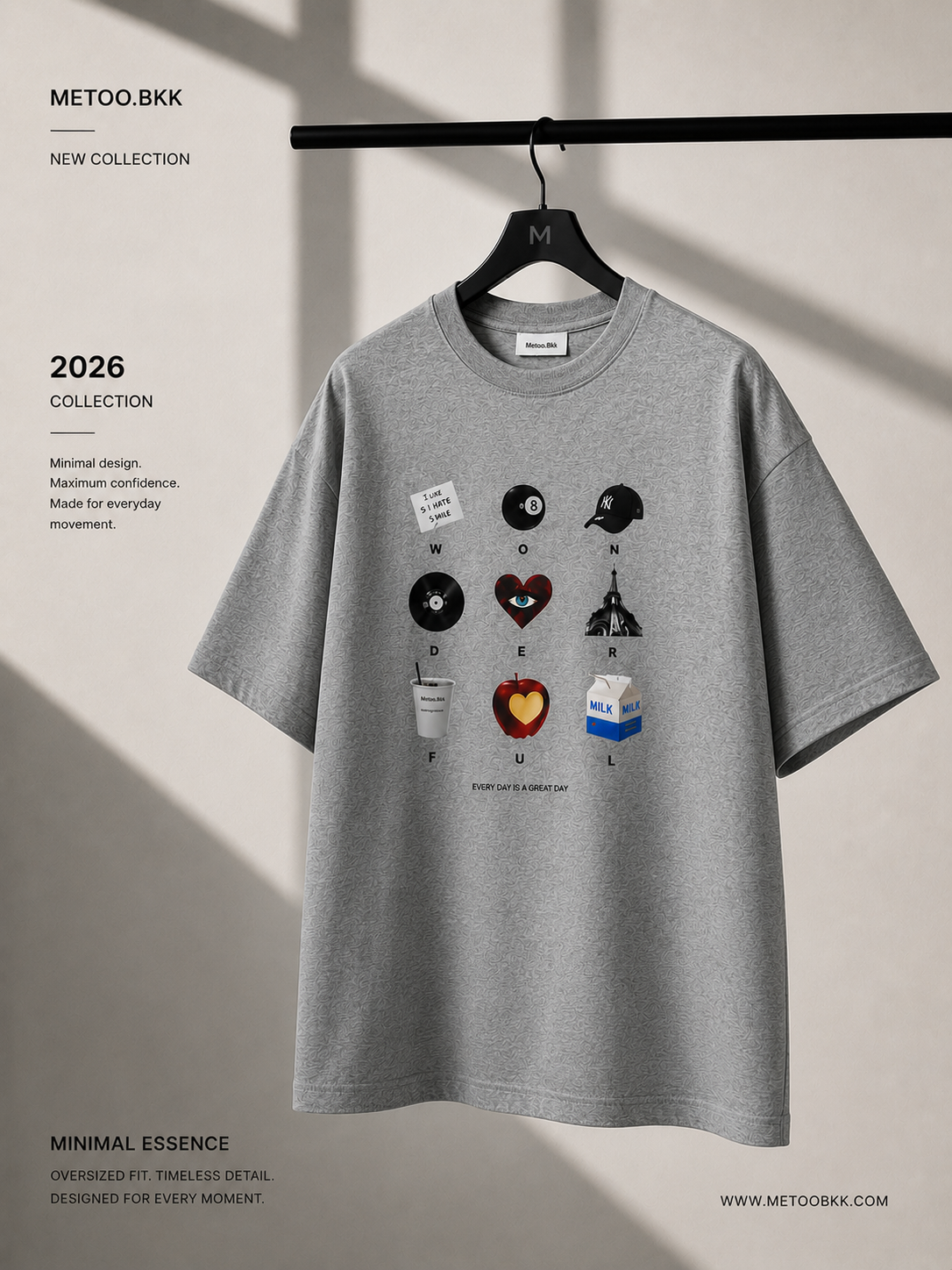 Essential Oversized Tee | O709