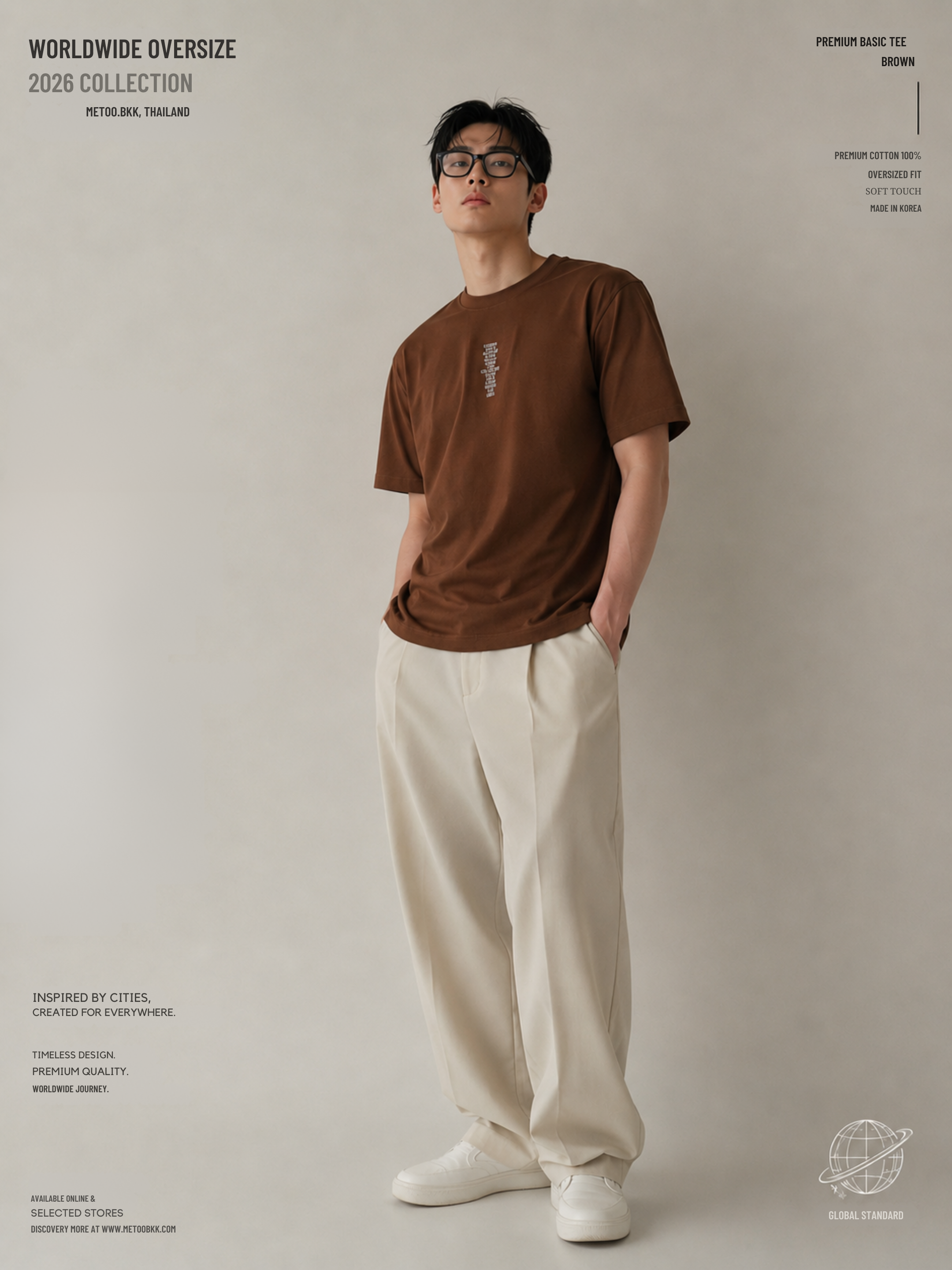 Essential Oversized Tee | O842