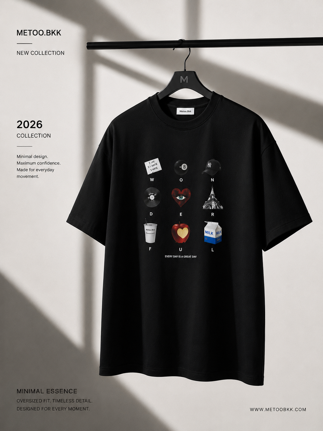 Essential Oversized Tee | O709