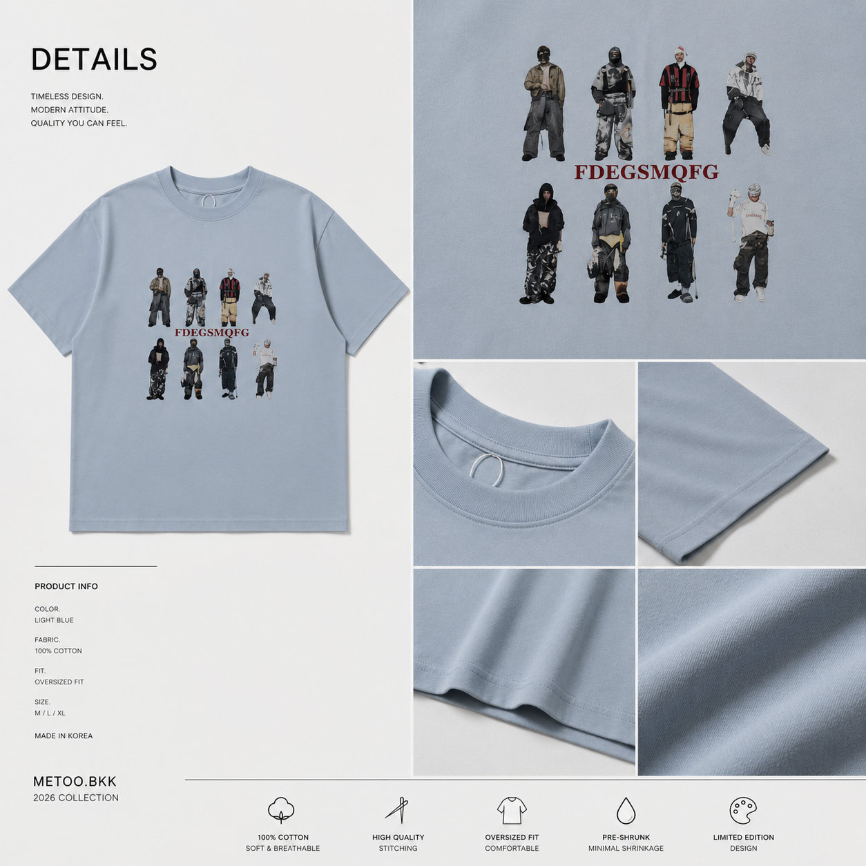 Essential Oversized Tee | O689