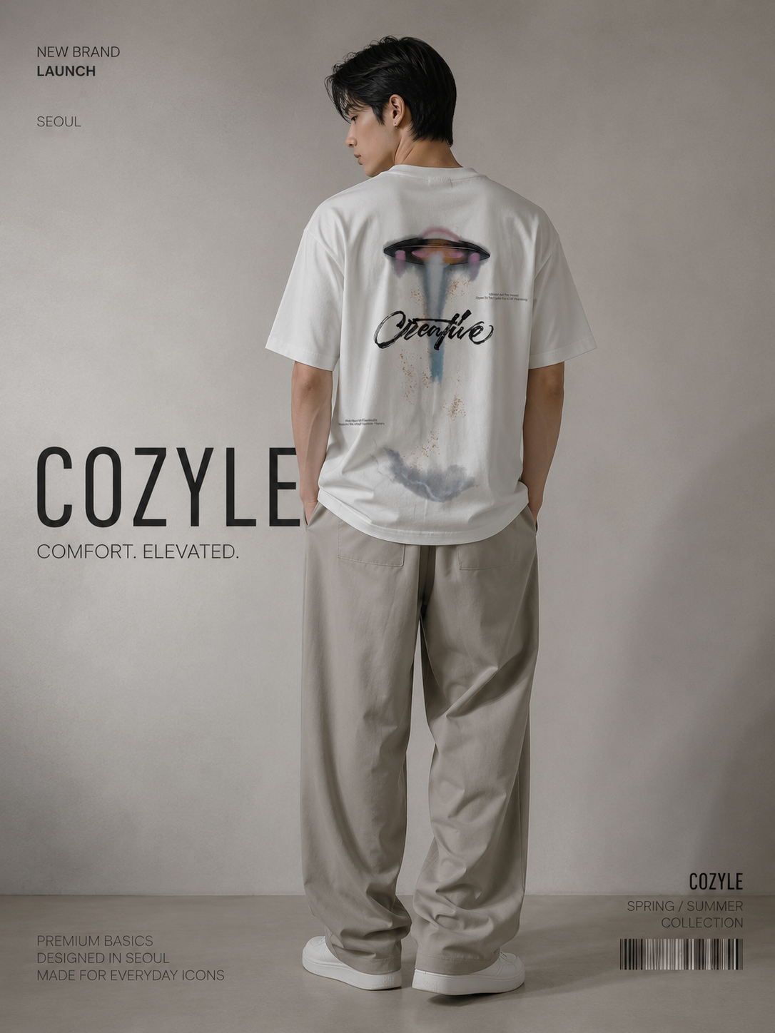 Essential Oversized Tee | O844