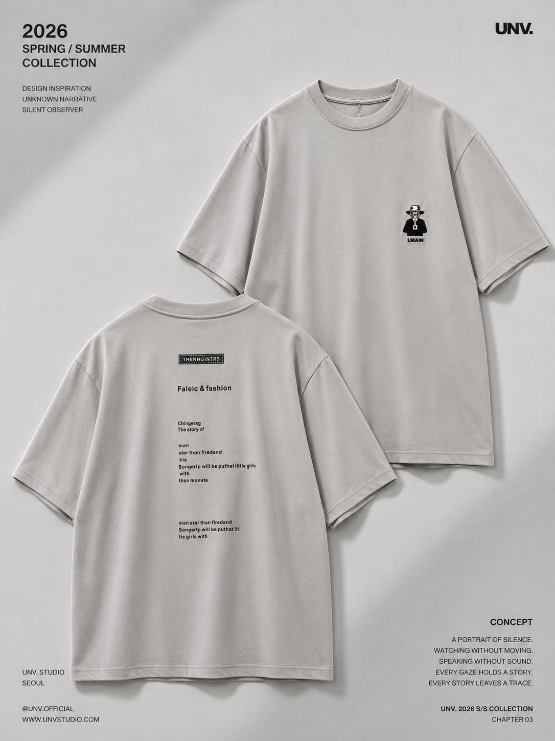 Essential Oversized Tee / O743