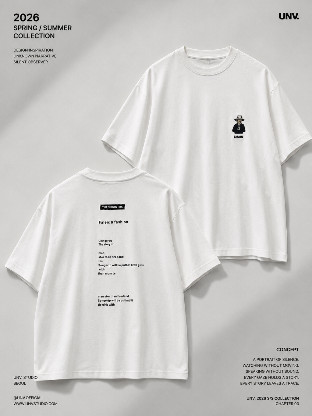 Essential Oversized Tee / O743