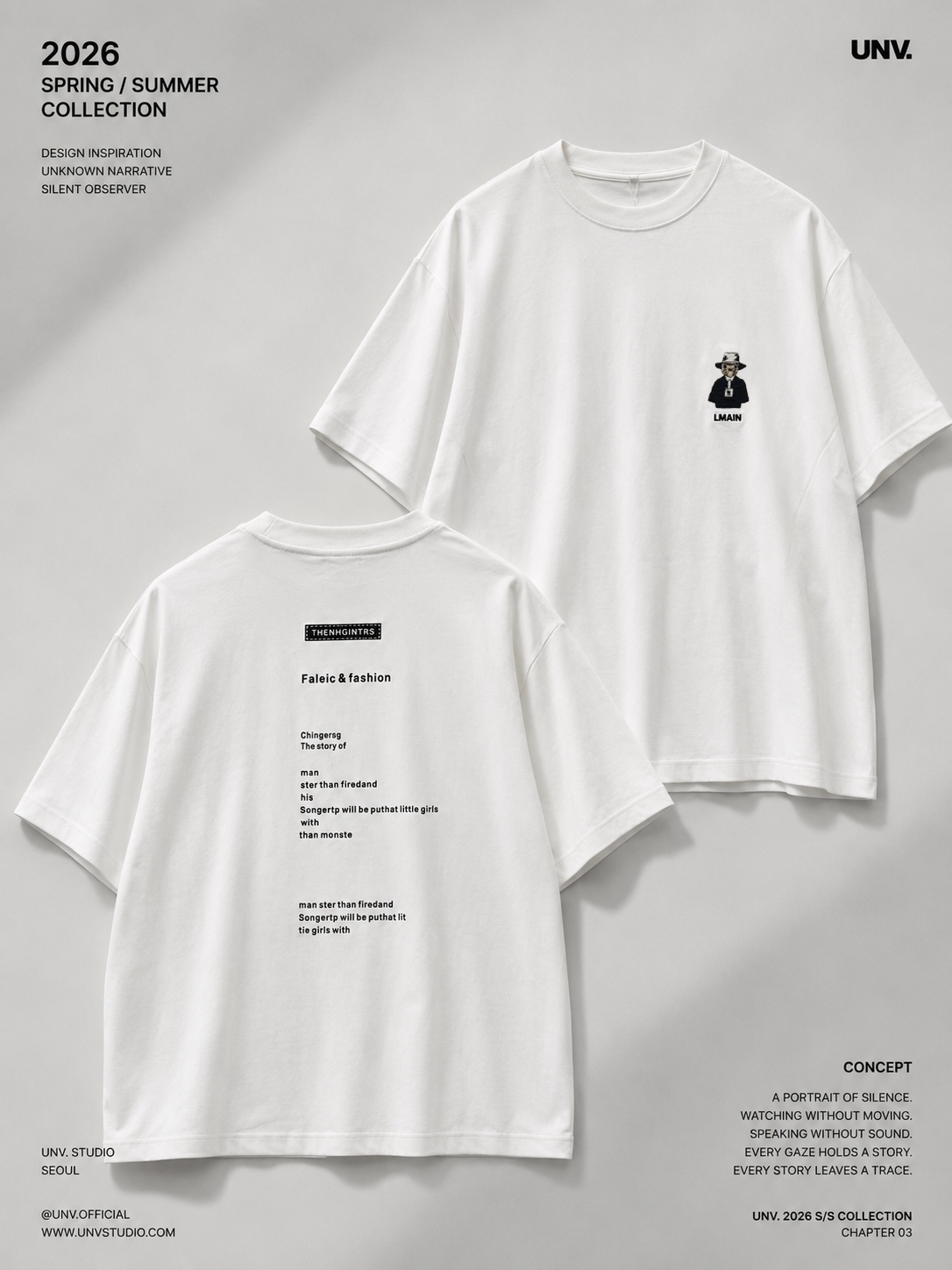 Essential Oversized Tee / O743