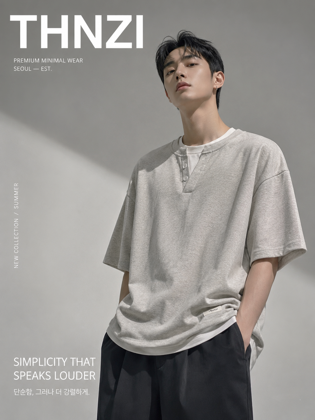 Essential Oversized Tee / O753