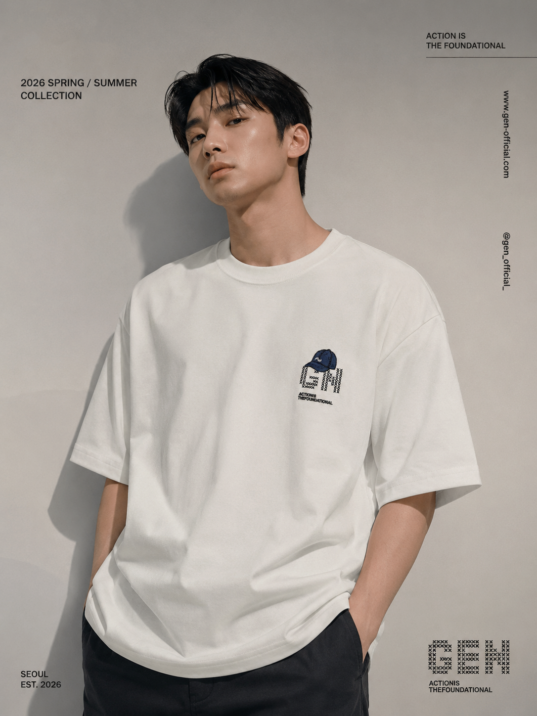 Essential Oversized Tee | O678