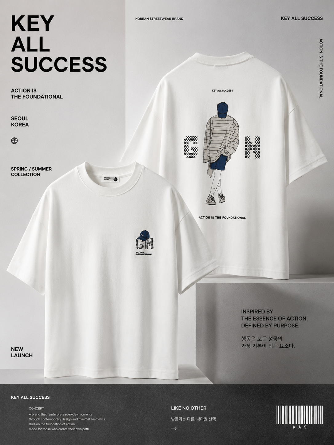 Essential Oversized Tee | O678