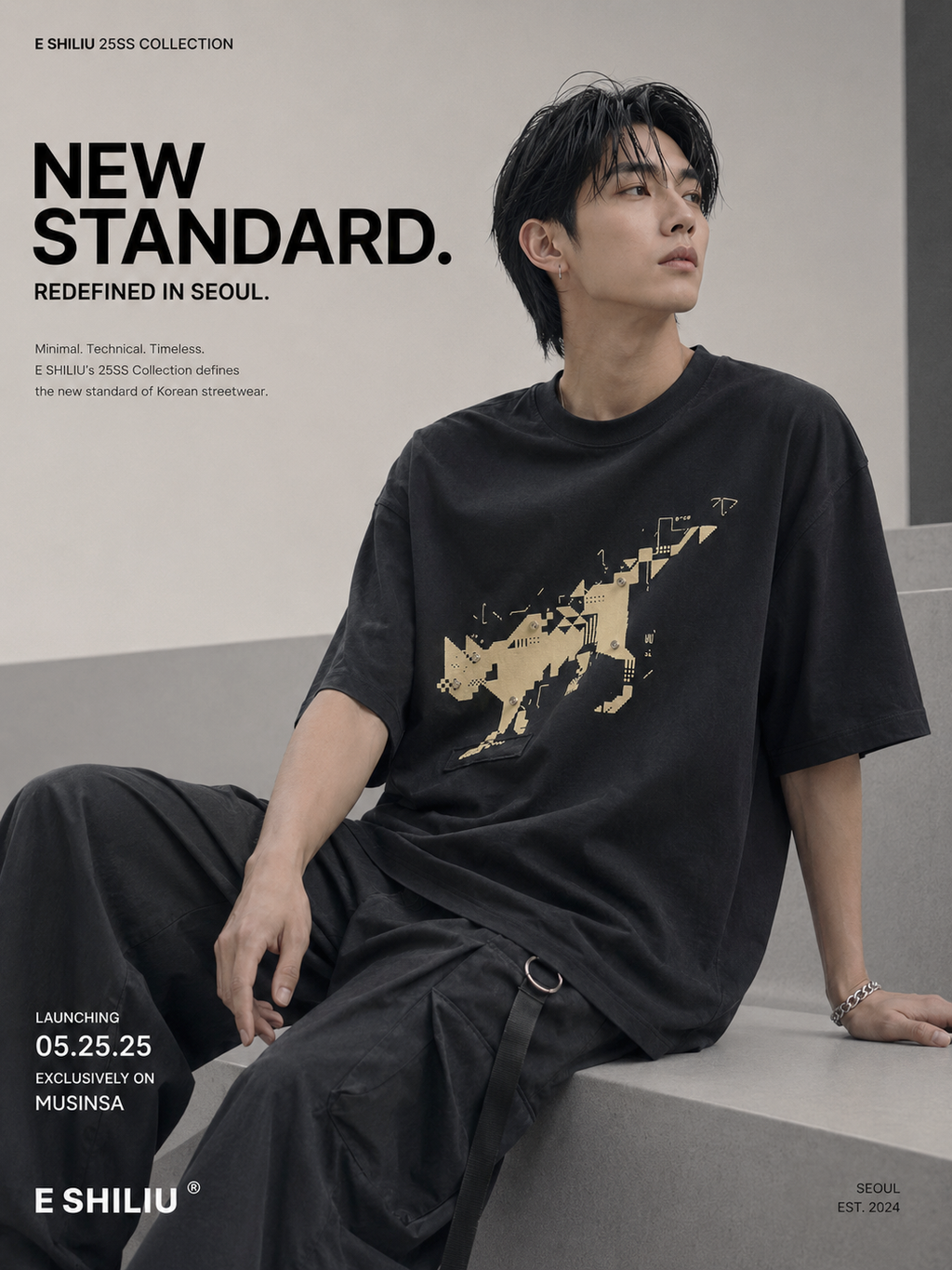 Essential Oversized Tee | O788