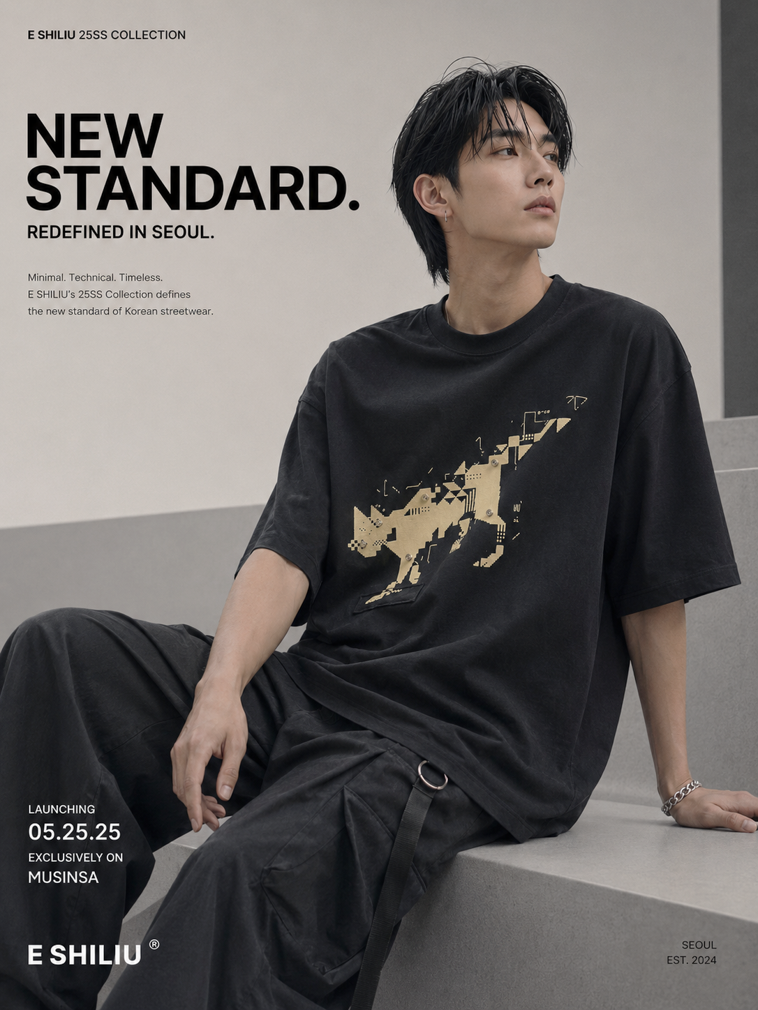 Essential Oversized Tee | O788