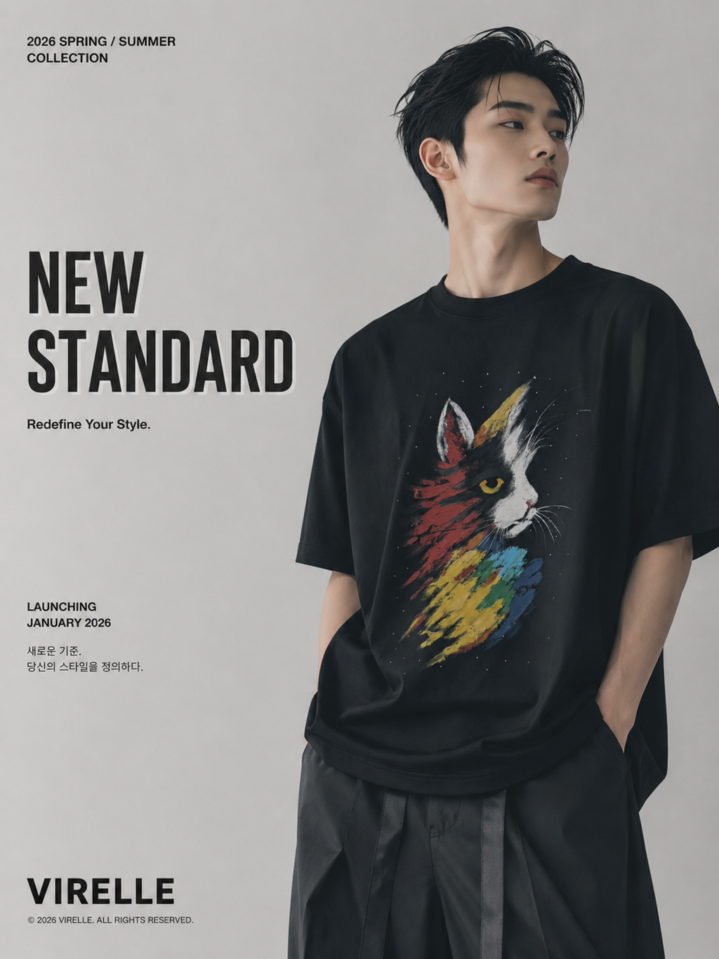 Essential Oversized Tee | O778