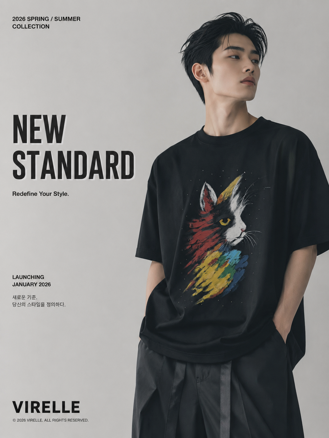 Essential Oversized Tee | O778