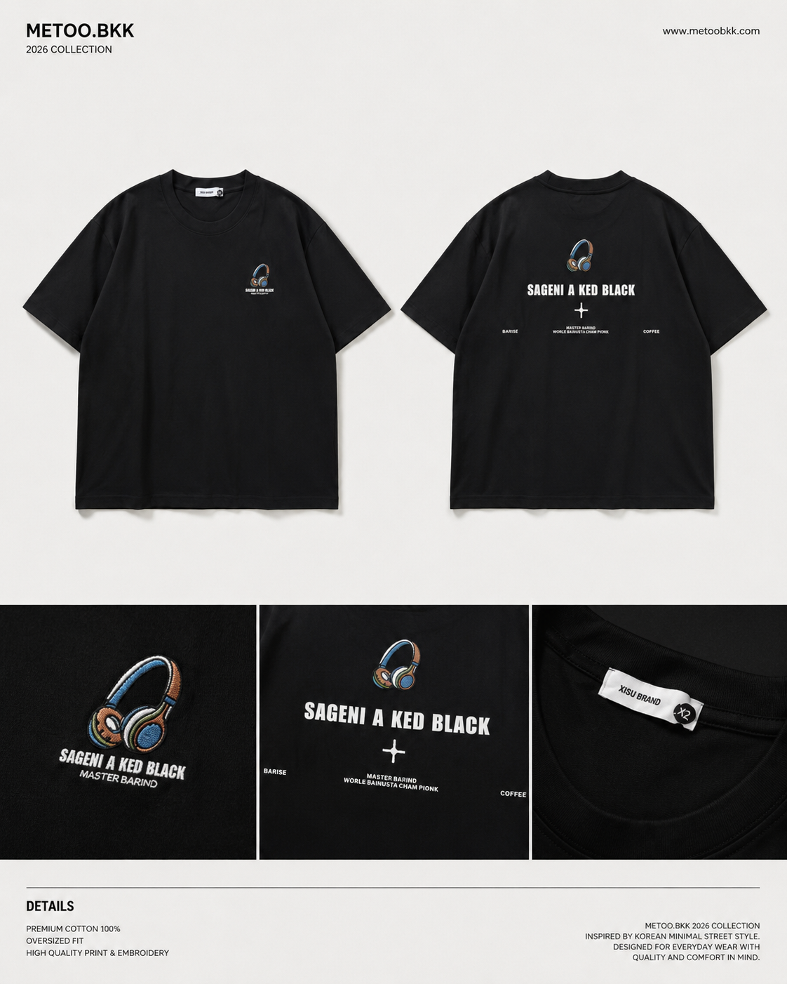 Essential Oversized Tee | O707