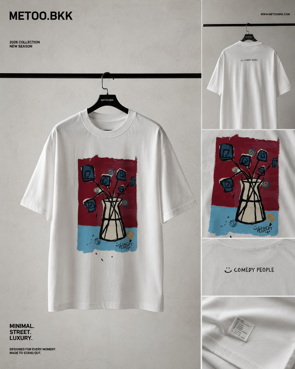 Essential Oversized Tee | O725