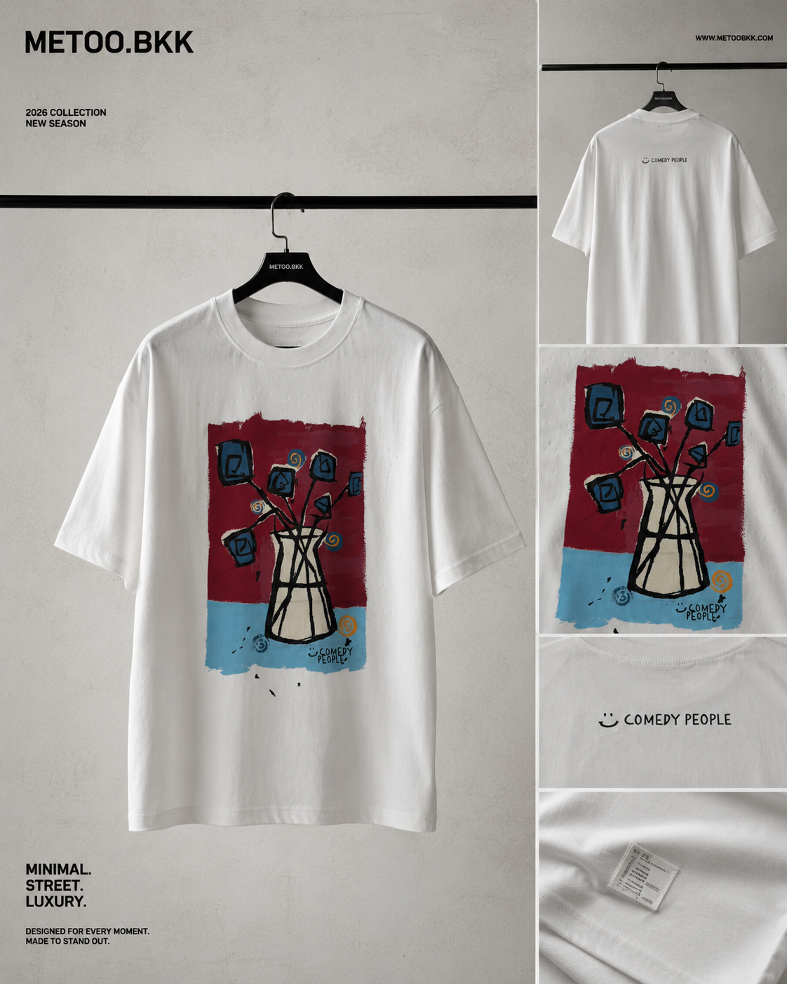 Essential Oversized Tee | O725