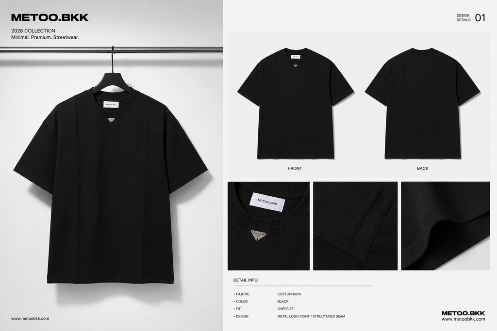 Essential Oversized Tee | O698