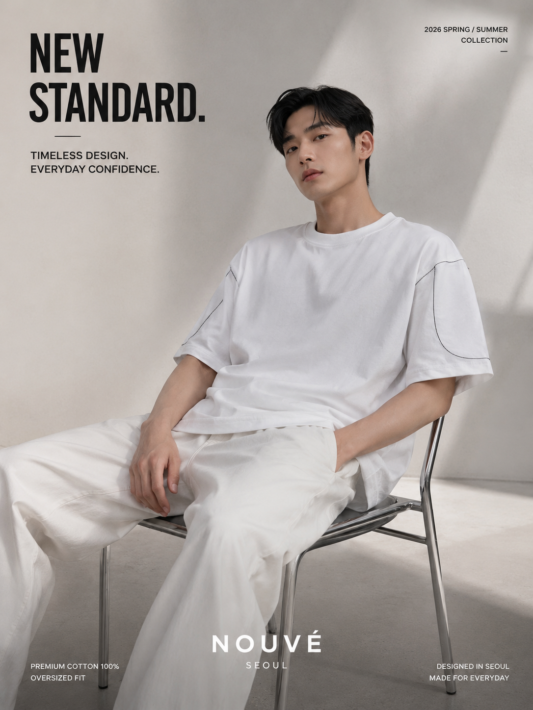 Essential Oversized Tee | O830