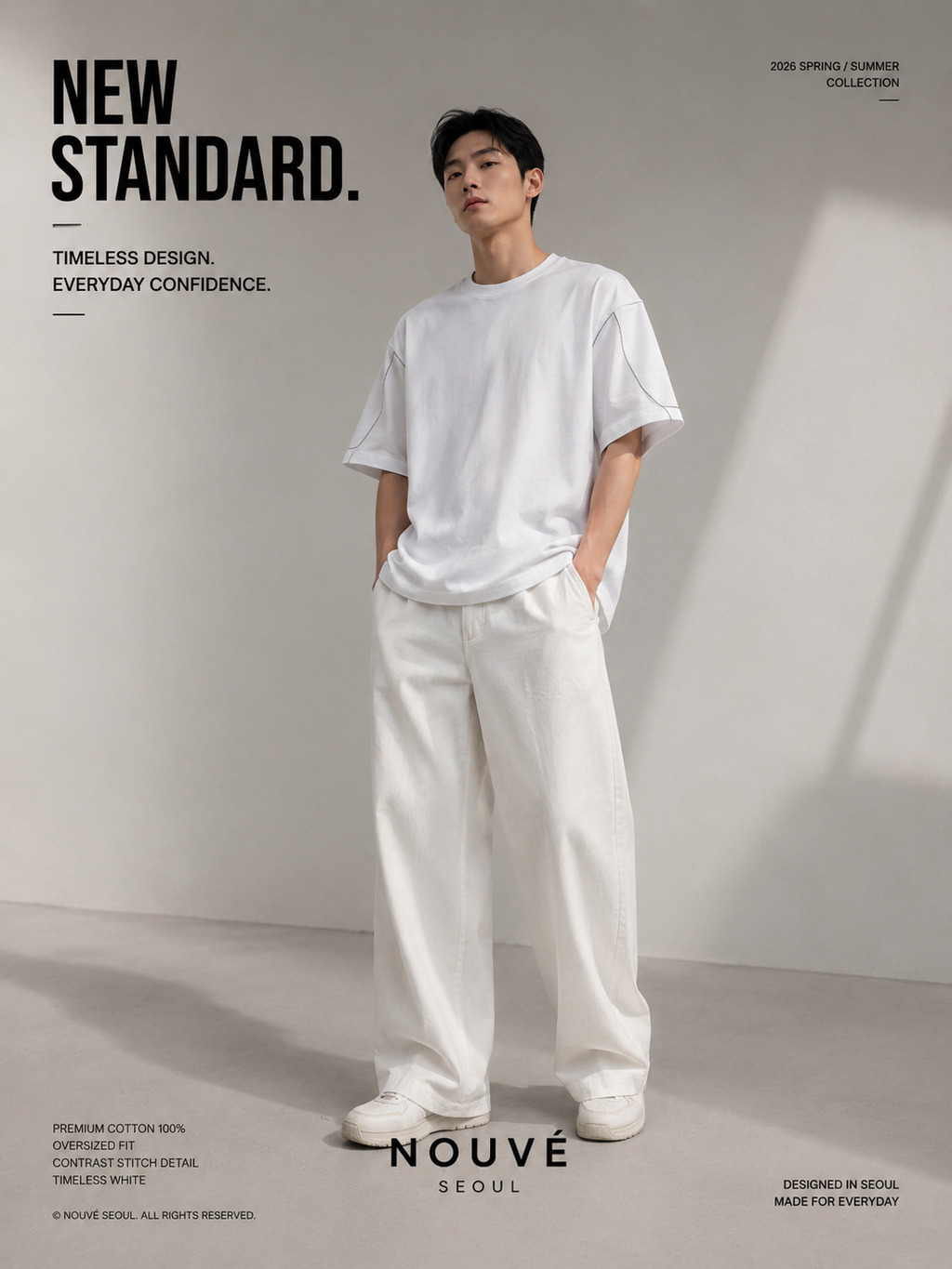 Essential Oversized Tee | O830