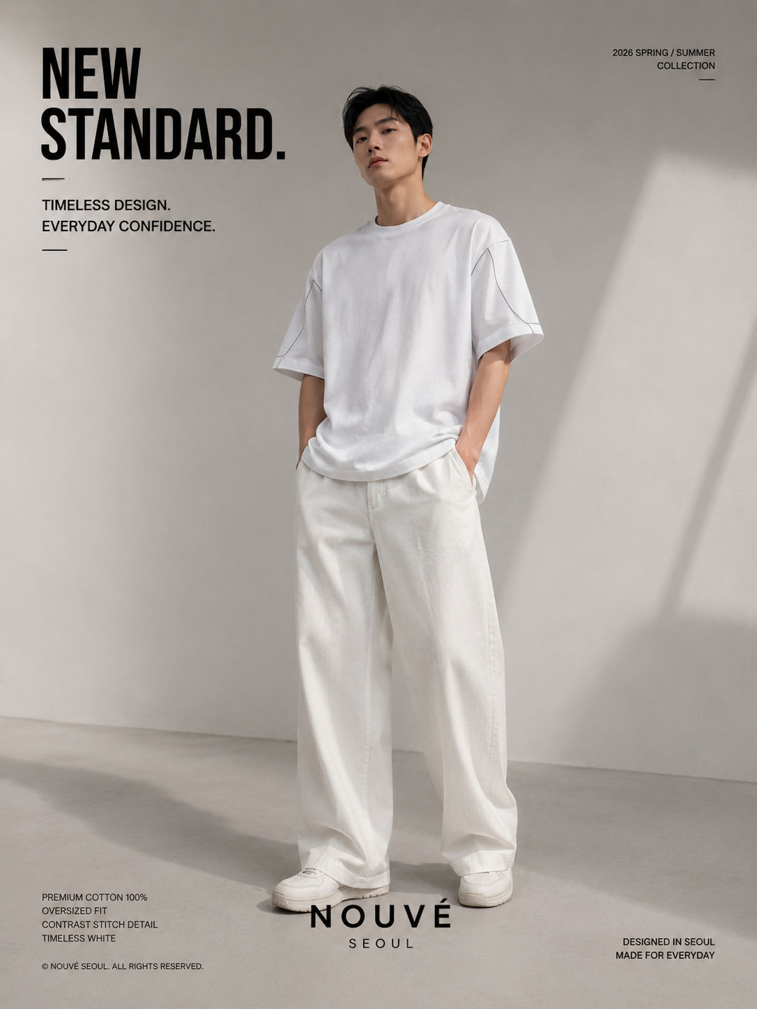 Essential Oversized Tee | O830