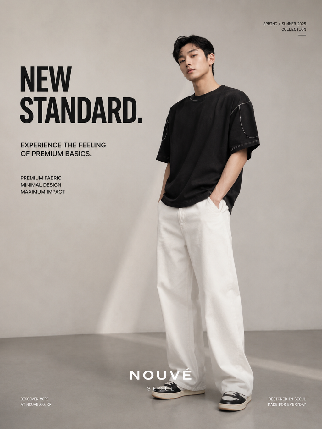 Essential Oversized Tee | O830