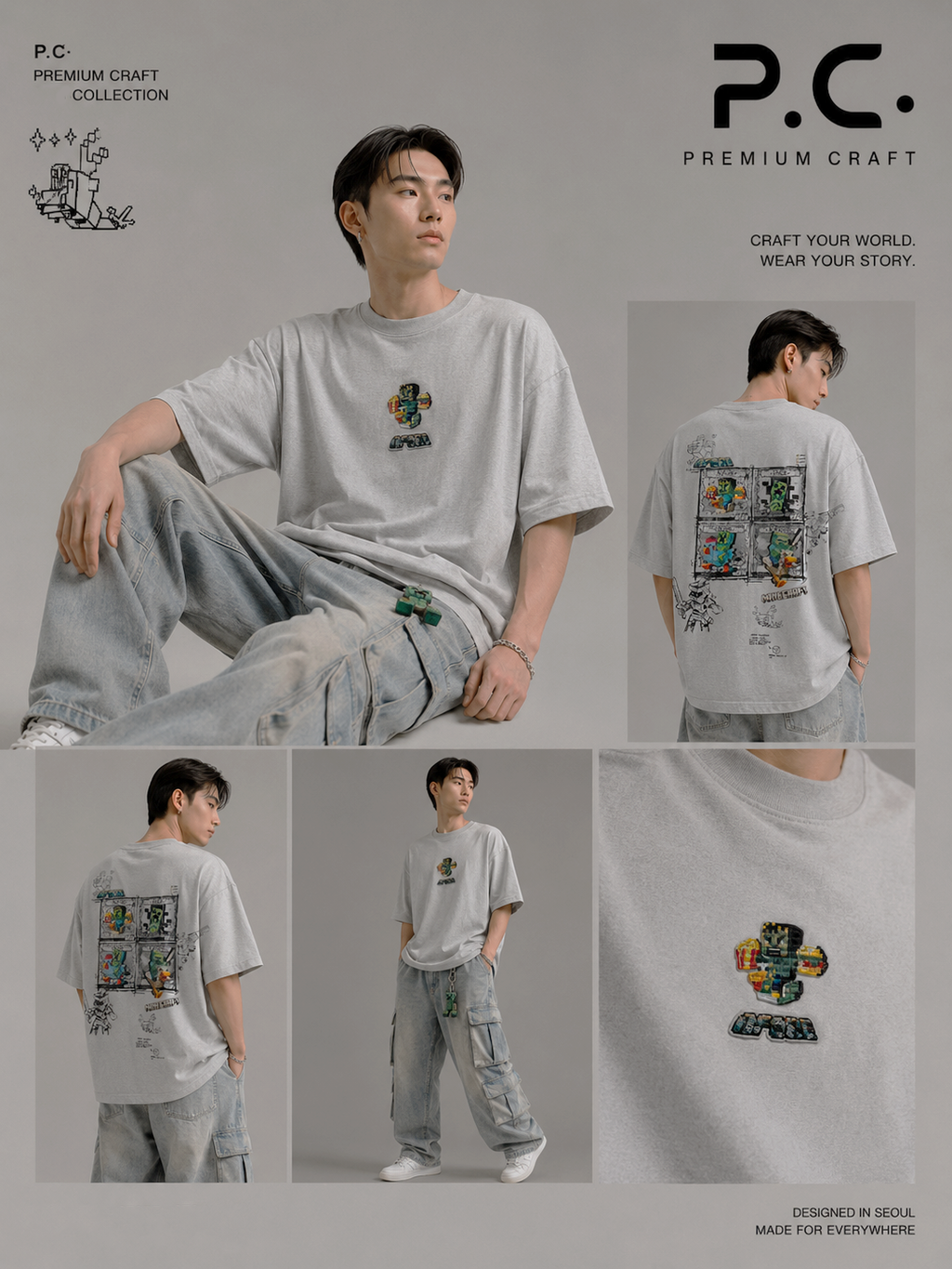 Essential Oversized Tee | O848