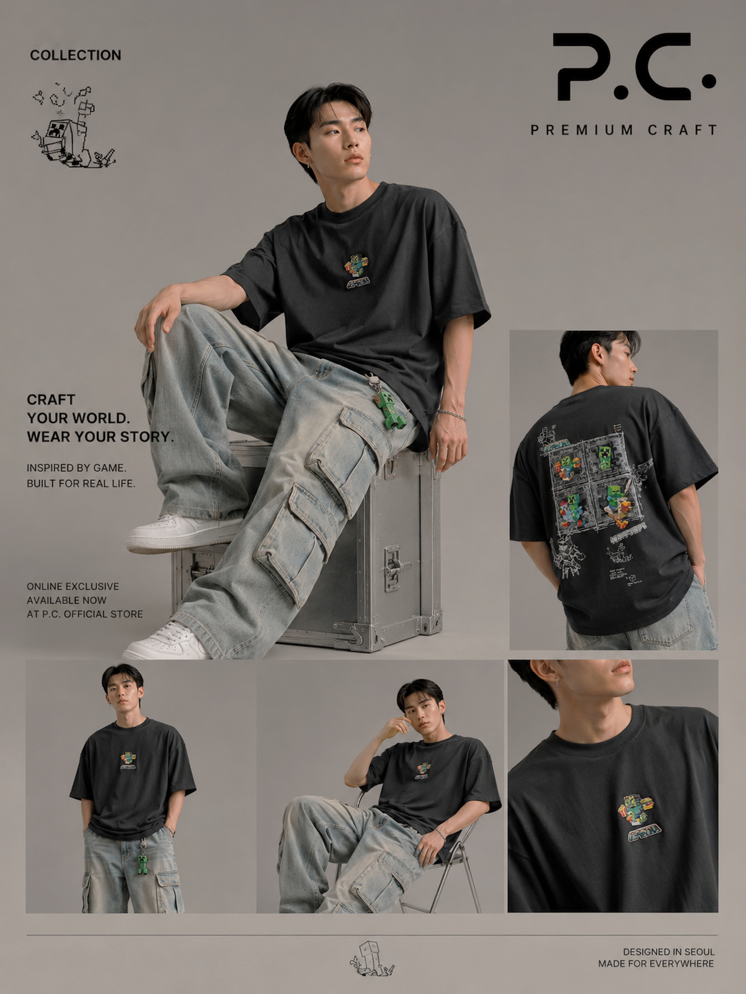 Essential Oversized Tee | O848