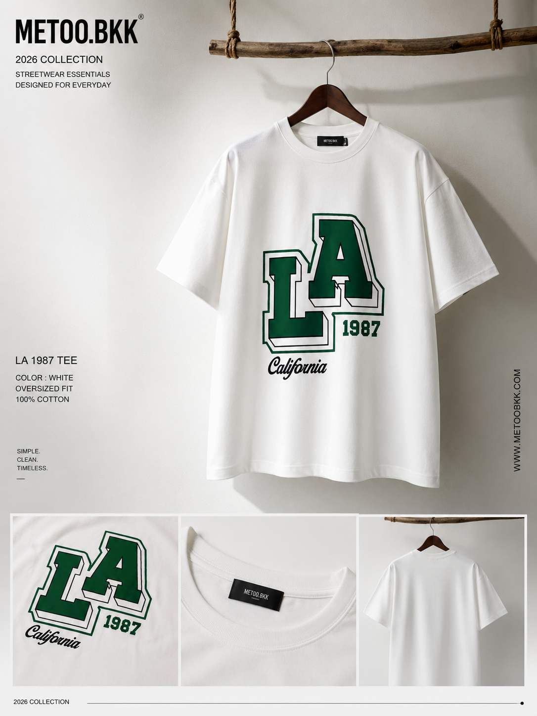 Essential Oversized Tee | O857