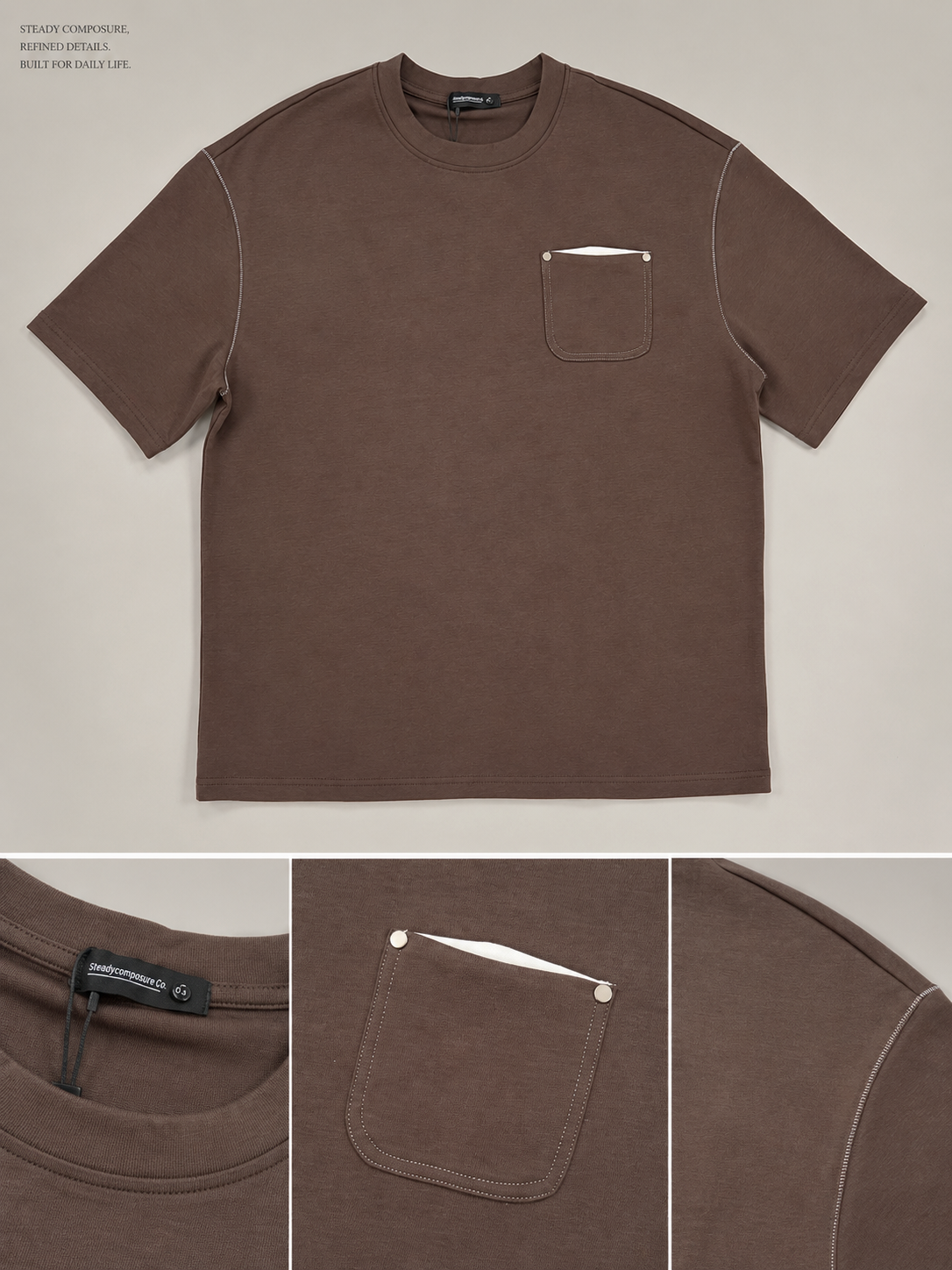 Essential Oversized Tee | O829