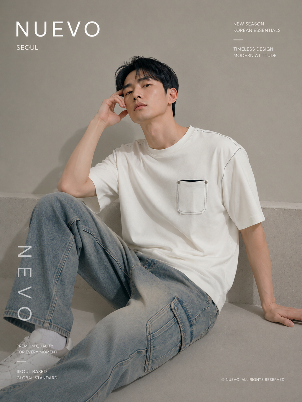 Essential Oversized Tee | O829