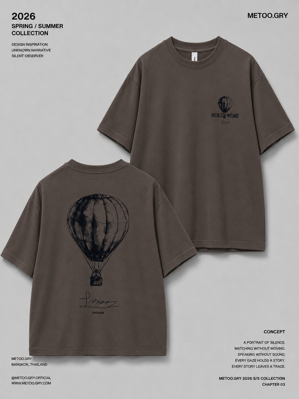 Essential Oversized Tee | O808