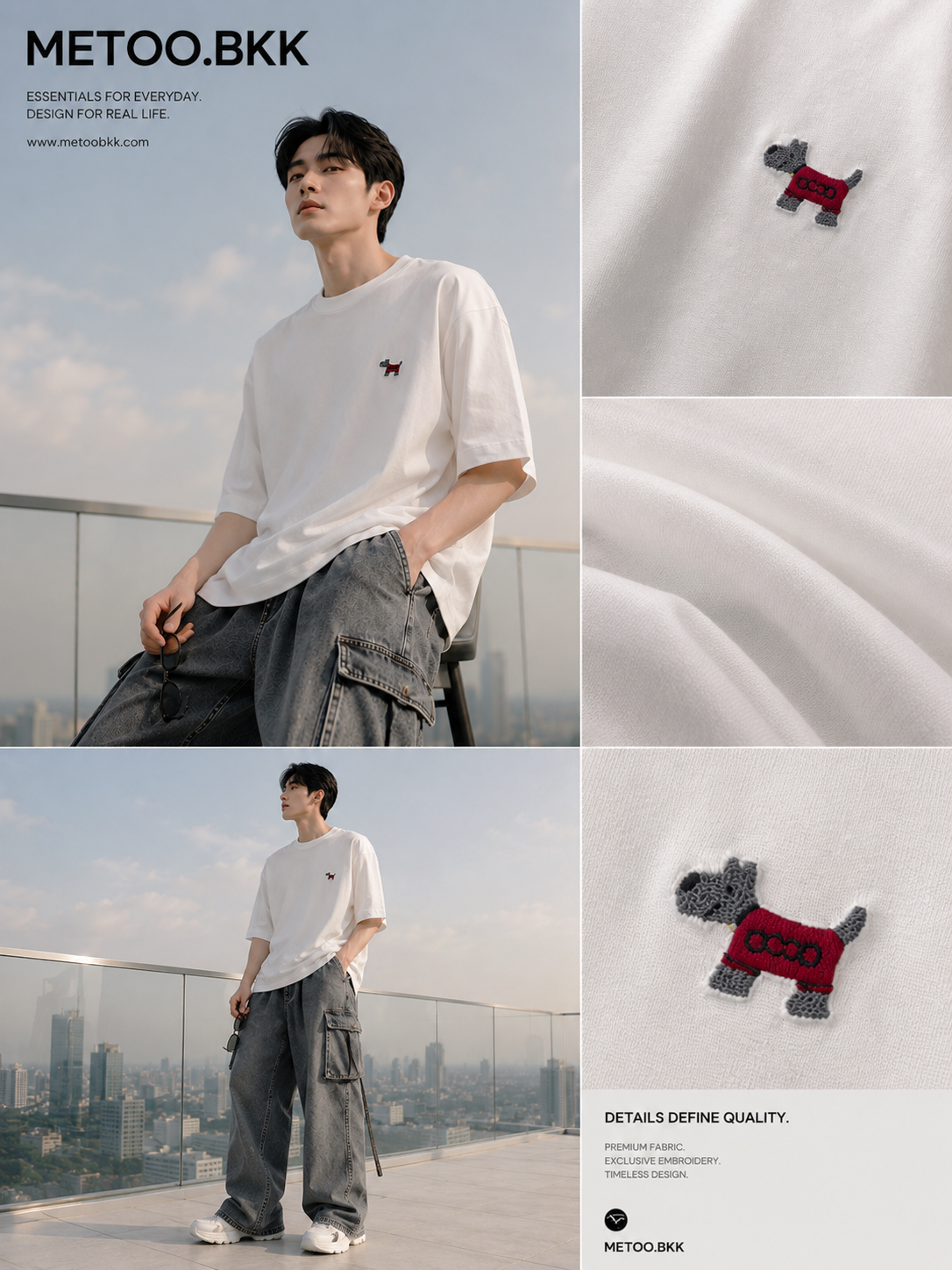 Essential Oversized Tee | O819