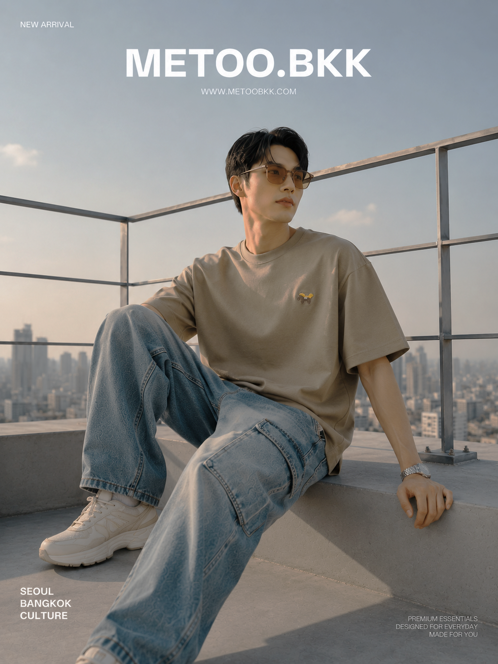 Essential Oversized Tee | O818