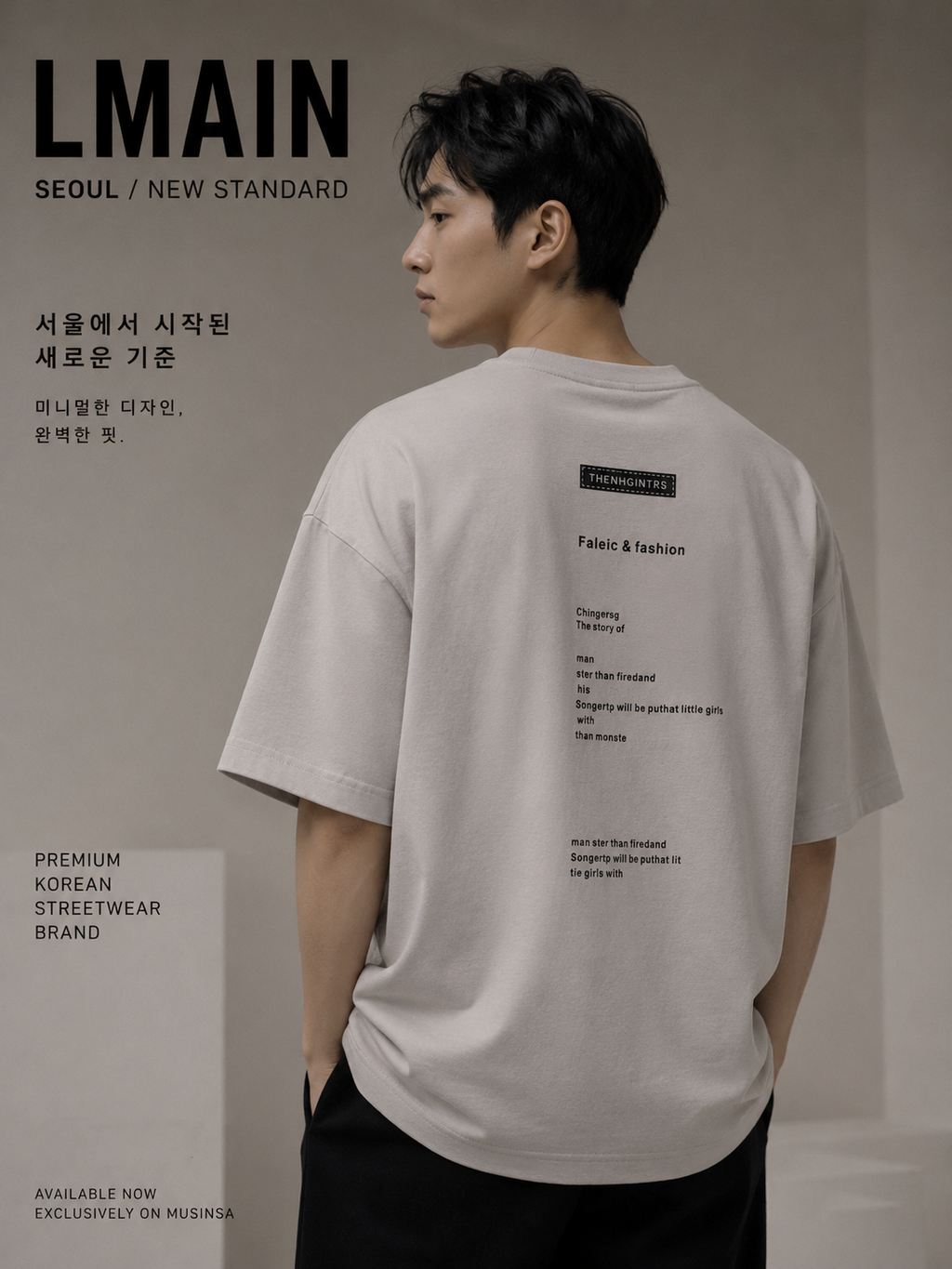 Essential Oversized Tee | O743