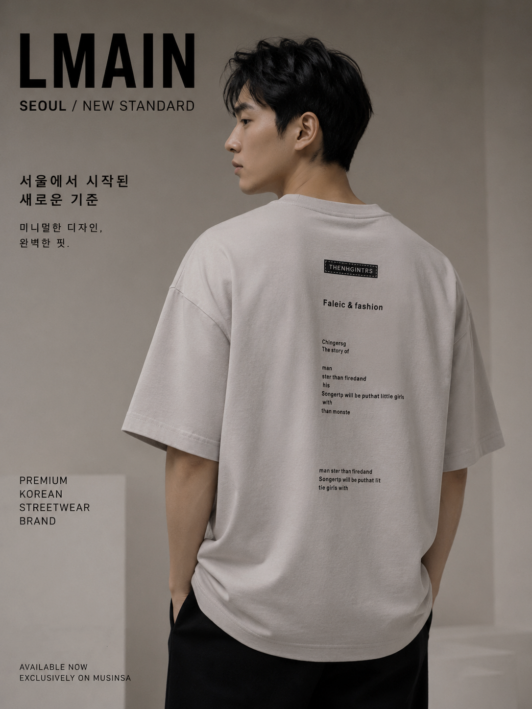 Essential Oversized Tee | O743