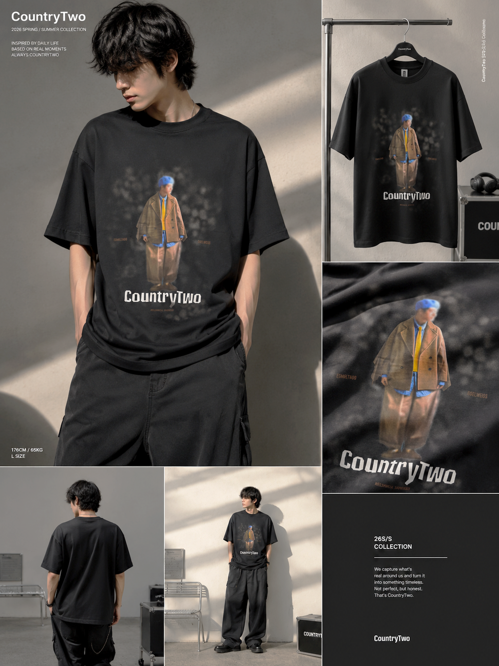 Essential Oversized Tee | O806