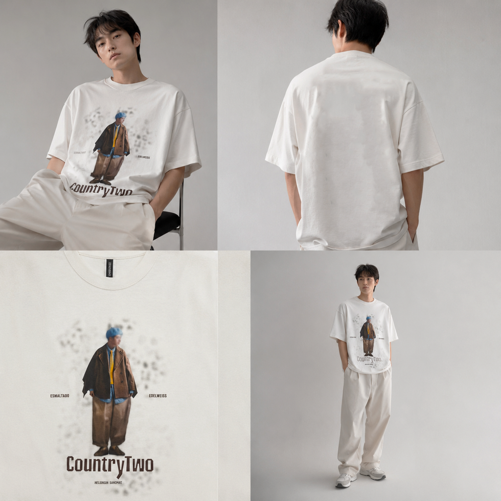 Essential Oversized Tee | O806