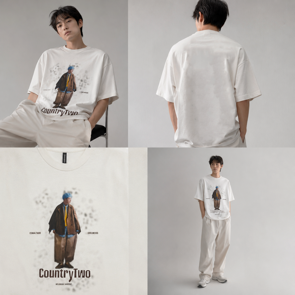 Essential Oversized Tee | O806