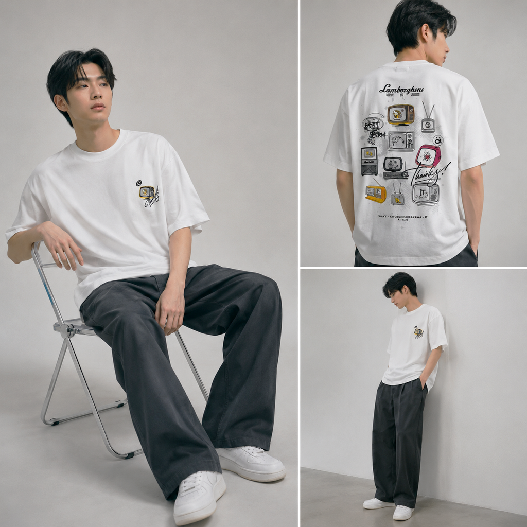 Essential Oversized Tee | O817