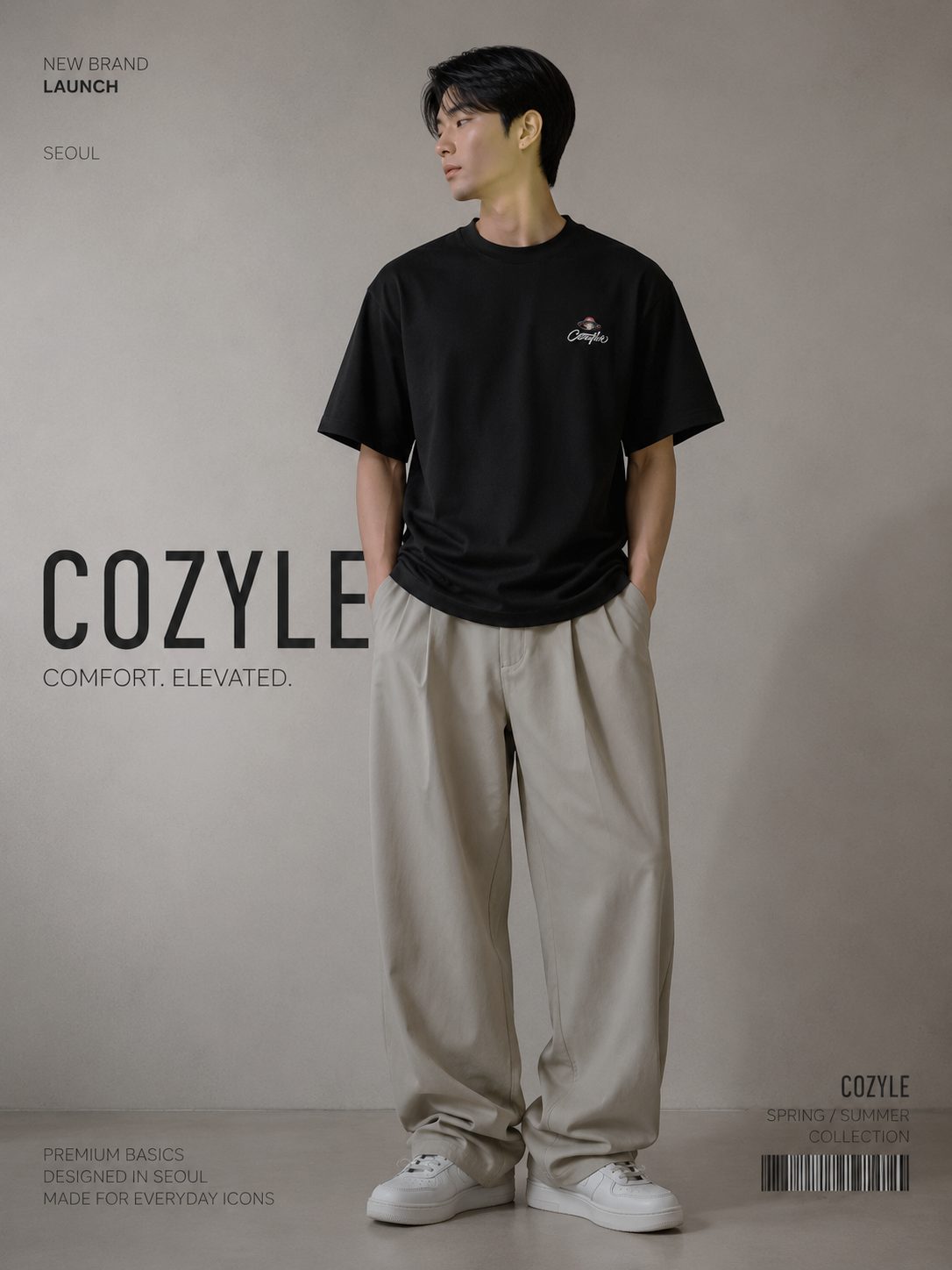 Essential Oversized Tee | O844
