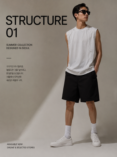 Essential Oversized Tee / O833